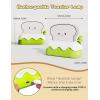 imageLOHAS Cute Night Light for Kids Kawaii Bear Lamp USB Rechargeable Color Changing RGB Decor for Bedroom Nursery LivingroomToast