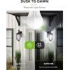 imageLOHAS Dusk to Dawn Light Bulbs Outdoor Light Sensor Bulb 60W Equivalent A19 LED Bulb Daylight 5000K 9W Photocell Sensor 900LM Auto OnOff Porch Lights E26 Base for Garage 2Pack