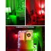 imageLOHAS Red Green Light Bulbs Outdoor Christmas Dusk to Dawn Sensor A19 Porch Lights 40W Equivalent 6W Red Green Colored Light Bulb AutoOnOff E26 Base for Party Wedding Porch Patio Backyard 4PackRed Green