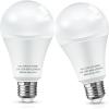 imageLOHAS A21 Bright LED Light Bulb 150W200W Equivalent LED Bulbs 23 Watt Garage Light Bulbs Daylight 5000K 2500 Lumen High Watt Super Bright Porch Light Bulb NonDimmable for Home Lighting 4 PackDaylight