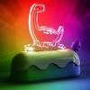 imageLOHAS Cute Night Light for Kids Kawaii Bear Lamp USB Rechargeable Color Changing RGB Decor for Bedroom Nursery LivingroomDinosaur
