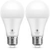 imageLOHAS Dusk to Dawn Light Bulbs Outdoor Light Sensor Bulb 60W Equivalent A19 LED Bulb Daylight 5000K 9W Photocell Sensor 900LM Auto OnOff Porch Lights E26 Base for Garage 2Pack
