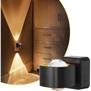 imageL LOHAS LED Night Light Projector Nights Light Plug into Wall Dusk to Dawn Sensor Rotating Nightlight for Kids Soft White Ambient Lighting for Bathroom Gaming Room Gifts1 PackSoft White