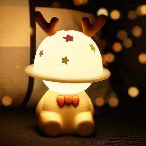 imageL LOHAS Nursery Night Lights for Kids Cute Nursery Lamps with 7 Colors Adjustable Touch Control USB Rechargeable Kawaii Decor Stuff for Teens Children