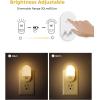 imageL LOHAS LED Motion Sensor Night Light Motion Activated Night Light 4Pack 3000K Warm White Night Lights Plug into Wall Motion Sensor 3060LM Adjustable Brightness for Kids Adults Bathroom KitchenWarm White
