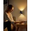 imageL LOHAS LED Motion Sensor Night Light Plug in 2 Pack Motion Activated Night Light 0100LM Dimmable 3000K Soft White Motion Sensor Light Indoor for Bathroom Hallway Bedroom Stairway Kids ElderlySoft White
