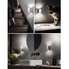 imageL LOHAS LED Motion Sensor Night Light Plug in 2 Pack Motion Activated Night Light 0100LM Dimmable 3000K Soft White Motion Sensor Light Indoor for Bathroom Hallway Bedroom Stairway Kids ElderlyDaylight WhiteWhite Shade