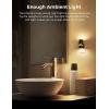 imageL LOHAS LED Motion Sensor Night Light Plug in Night Lights Plug into Wall with Adjustable Brightness 3000K Warm White 1W EnergySaving Nightlight for Bathroom Bedroom Kitchen Hallway 2 Pack