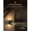 imageL LOHAS LED Motion Sensor Night Light Plug in Night Lights Plug into Wall with Adjustable Brightness 3000K Warm White 1W EnergySaving Nightlight for Bathroom Bedroom Kitchen Hallway 2 Pack