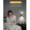 imageL LOHAS LED Night Light Night Lights Plug into Wall Color Changing Nightlight RGB with Light Sensor Home Decor for Gifts Holiday Hallway Bedroom Kids Room Christmas Halloween 2 PackDaylight White
