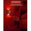 imageL LOHAS LED Night Light Night Lights Plug into Wall Color Changing Nightlight RGB with Light Sensor Home Decor for Gifts Holiday Hallway Bedroom Kids Room Christmas Halloween 2 PackRed