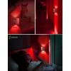 imageL LOHAS LED Night Light Night Lights Plug into Wall Color Changing Nightlight RGB with Light Sensor Home Decor for Gifts Holiday Hallway Bedroom Kids Room Christmas Halloween 2 PackRed