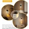 imageLOHAS LED Night Light 2 Pack Night Light Plug in DusktoDawn Soft White 3000K Rustic Wall Night Light Adjustable Brightness3060LM Sleep Nightlight Home Dcor for Nursery Bedroom Hallway