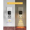 imageLOHAS LED Night Light 2 Pack Night Light Plug in DusktoDawn Soft White 3000K Rustic Wall Night Light Adjustable Brightness3060LM Sleep Nightlight Home Dcor for Nursery Bedroom Hallway