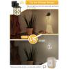 imageLOHAS LED Night Light 2 Pack Night Light Plug in DusktoDawn Soft White 3000K Rustic Wall Night Light Adjustable Brightness3060LM Sleep Nightlight Home Dcor for Nursery Bedroom Hallway