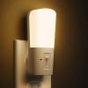 imageL LOHAS LED Dimmable Night Light2 Pack LED Night Lights Plug into Wall with Dusk to Dawn Sensor Soft White 3000k Brightness Adjustable Kids Nightlight for BedroomBaby NurseryHallwaySoft White