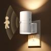 imageL LOHAS LED Motion Sensor Night Light Plug in 2 Pack Motion Activated Night Light 0100LM Dimmable 3000K Soft White Motion Sensor Light Indoor for Bathroom Hallway Bedroom Stairway Kids ElderlySoft WhiteWhite Shade