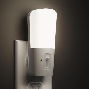 imageL LOHAS LED Dimmable Night Light2 Pack LED Night Lights Plug into Wall with Dusk to Dawn Sensor Soft White 3000k Brightness Adjustable Kids Nightlight for BedroomBaby NurseryHallwayDaylight