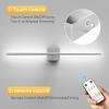 imageL LOHAS LED Battery Operated Wall Sconces Set of 2 Battery Wall Sconce 10000mAh Gold Rechargeable Sconces 6000K 283 Inch Wireless Wall Lights Sconce Wall Decor for Bedroom Living RoomNickel