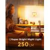 imageL LOHAS LED Bright Night Light Night Lights Plug into Wall 0250LM LED Night Light Dusk to Dawn Sensor 2W Dimmable Nightlight Soft White 3000K for Bathroom Hallway Bedroom Adults StairwayAmber