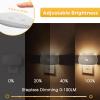 imageL LOHAS LED Bright Night Light Night Lights Plug into Wall 0250LM LED Night Light Dusk to Dawn Sensor 2W Dimmable Nightlight Soft White 3000K for Bathroom Hallway Bedroom Adults StairwayBacklitSoft White