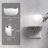 imageL LOHAS LED Bright Night Light Night Lights Plug into Wall 0250LM LED Night Light Dusk to Dawn Sensor 2W Dimmable Nightlight Soft White 3000K for Bathroom Hallway Bedroom Adults StairwayBacklitSoft White