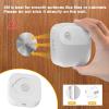 imageL LOHAS LED Motion Sensor Night Light 2 Pack Rechargeable Battery Night Light 61530LM Adjustable Battery Operated Lights3000K1W LED StickOn Magnetic Closet Nightlight for KidsStairs Hallway