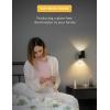 imageL LOHAS LED Night Light Night Lights Plug into Wall Dimmable Night Light 0100LM Soft White 3000K Plug in Night Light Light Sensor Nightlight LED Night Light for Hallway Bathroom Kitchen 4 PackSoft White