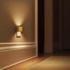imageL LOHAS LED Night LightNight Lights Plug into Wall2PackDimmable Night Light with Light Sensor3000K Warm WhiteGold Nightlight for Bathroom Hallway KitchenSoft WhiteGold