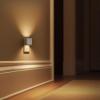 imageL LOHAS LED Night LightNight Lights Plug into Wall2PackDimmable Night Light with Light Sensor3000K Warm WhiteGold Nightlight for Bathroom Hallway KitchenSoft WhiteSilver