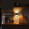 imageL LOHAS LED Night LightNight Lights Plug into Wall2PackDimmable Night Light with Light Sensor3000K Warm WhiteGold Nightlight for Bathroom Hallway KitchenSoft White