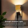 imageL LOHAS LED Night LightNight Lights Plug into Wall2PackDimmable Night Light with Light Sensor3000K Warm WhiteGold Nightlight for Bathroom Hallway KitchenSoft WhiteGold