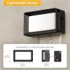 imageL LOHAS LED Night Lights Plug into Wall 2 Pack Dimmable Modern LED Bright Night Light for KidsDusk to Dawn Sensor 0150LM Adjustable BrightnessSoft White 3000K for Hallway Bedroom StairwaySquare2Pack