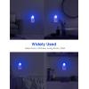 imageL LOHAS LED Night Lights Plug into Wall 2 Pack LED Dimmable Night Light with Light Sensors 3060LM Adjustable Brightness Nightlights Soft White 3000K Automatic Night Light for Kid HallwayBlue