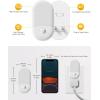 imageL LOHAS LED Night Lights Plug into Wall 2 Pack LED Dimmable Night Light with Light Sensors 3060LM Adjustable Brightness Nightlights Soft White 3000K Automatic Night Light for Kid HallwayAmber