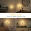 imageL LOHAS LED Night Lights Plug into Wall 2 Pack LED Dimmable Night Light with Light Sensors 3060LM Adjustable Brightness Nightlights Soft White 3000K Automatic Night Light for Kid HallwaySoft White