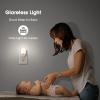 imageL LOHAS LED Night Lights Plug into Wall 2 Pack LED Dimmable Night Light with Light Sensors 3060LM Adjustable Brightness Nightlights Soft White 3000K Automatic Night Light for Kid HallwayDaylight
