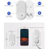imageL LOHAS LED Night Lights Plug into Wall 2 Pack LED Dimmable Night Light with Light Sensors 3060LM Adjustable Brightness Nightlights Soft White 3000K Automatic Night Light for Kid HallwayBlue