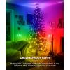 imageL LOHAS LED Night Lights Plug into Wall 2 Pack LED Dimmable Night Light with Light Sensors 3060LM Adjustable Brightness Nightlights Soft White 3000K Automatic Night Light for Kid HallwayRGB Red  Green  Blue