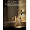 imageL LOHAS LED Night Lights Plug into Wall 2PACK Decorative Plug in Night Light with Light Sensor0100LM Adjustable BrightnessSoft White 3000K Nightlight for Hallway Bedroom Bathroom