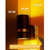 imageL LOHAS LED Night Lights Plug into Wall Dimmable Night Light with 0100LM Brightness Adjustable 3000K Soft White Nightlight with Dusk to Dawn 2 PackAmber