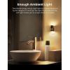 imageL LOHAS LED Night Lights Plug into Wall Dimmable Night Light with 0100LM Brightness Adjustable 3000K Soft White Nightlight with Dusk to Dawn 2 PackSoft White
