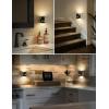 imageL LOHAS LED Night Lights Plug into Wall Dimmable Night Light with 0100LM Brightness Adjustable 3000K Soft White Nightlight with Dusk to Dawn 2 PackSoft White