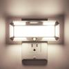 imageL LOHAS LED Bright Night Light Night Lights Plug into Wall 0250LM LED Night Light Dusk to Dawn Sensor 2W Dimmable Nightlight Soft White 3000K for Bathroom Hallway Bedroom Adults StairwayDaylight