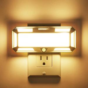 imageL LOHAS LED Bright Night Light Night Lights Plug into Wall 0250LM LED Night Light Dusk to Dawn Sensor 2W Dimmable Nightlight Soft White 3000K for Bathroom Hallway Bedroom Adults StairwaySoft White
