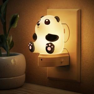 imageL LOHAS LED Plugin Night Light for Kids Cute Color Changing LED Night Light with Dusk to Dawn Sensor Christmas Birthday Gift Nightlight for Girls ampamp Kids Room DecorPanda