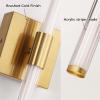 imageL LOHAS LED Battery Operated Wall Sconces Set of 2 10000mAh Gold Battery Wall Sconce 3000K Dimmable Wireless Wall Light 360 Full Lighting Sconce Wall Decor for Hallway Bedroom Living Room 24inGold