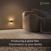 imageL LOHAS LED Night Lights Plug into Wall2Pack Plug in Night Light with Dusk to Dawn SensorBrightness Adjustable3000K Warm WhiteDimmable Nightlight for Adults Hallway BathroomSoft White