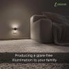 imageL LOHAS LED Night Lights Plug into Wall2Pack Plug in Night Light with Dusk to Dawn SensorBrightness Adjustable3000K Warm WhiteDimmable Nightlight for Adults Hallway BathroomDaylight White