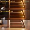 imageL LOHAS LED Motion Sensor Night Light 2 Pack Rechargeable Battery Night Light LED StickOn Magnetic Closet Nightlight 61530LM Adjustable Operated Lights for Stairs Hallway Cabinet
